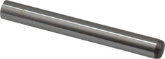 Value Collection - 8mm Diam x 70mm Pin Length Alloy Steel Standard Dowel Pin - C 58-62 Hardness, 23,700 Lb Breaking Strength, 1 Rounded End - Exact Tool & Supply