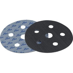 Dynabrade - 8" Diam, Round, Hook & Loop Face, Conversion Backing Pad - Random Orbital Sander Compatible, Adhesive/PSA Back, Vacuum Pad - Exact Tool & Supply
