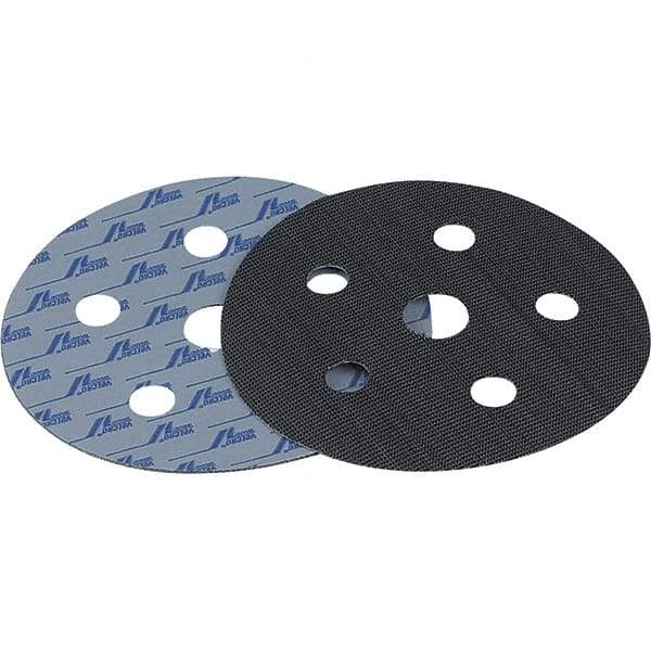 Dynabrade - 3-1/2" Diam, Round, Hook & Loop Face, Conversion Backing Pad - Random Orbital Sander Compatible, Adhesive/PSA Back, Nonvacuum Pad - Exact Tool & Supply