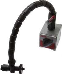 Value Collection - 2-5/16" Long x 2-3/8" Wide x 2-5/32" High Magnetic Indicator Base with On/Off Switch - Flexible Arm - Exact Tool & Supply
