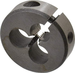 Interstate - M3x0.75 Metric Special Thread, 13/16" Outside Diam High Speed Steel Round Die - Right Hand Thread, Adjustable - Exact Tool & Supply