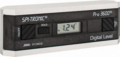 SPI - Multiple dg Resolution Digital Combination Protractor and Inclinometer - Multiple dg Accuracy, Multiple dg Range, Data Output - Exact Tool & Supply