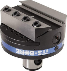 Iscar - 4.921" Body Diam, Manual Single Cutter Boring Head - 1.417" to 19.685" Bore Diam - Exact Tool & Supply