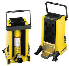 Enerpac - 20 Ton, 6.18" Stroke, 32 Cu In Oil Capacity, Portable Hydraulic Machine Lift Cylinder - 32 Cu In Oil Capacity - Exact Tool & Supply