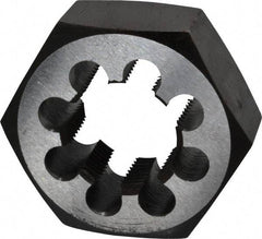 Interstate - 1 - 11-1/2 NPT Thread, Hex Pipe Die - Carbon Steel - Exact Tool & Supply