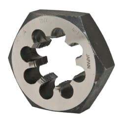 Interstate - 1-1/4 - 11-1/2 NPT Thread, Hex Pipe Die - Carbon Steel - Exact Tool & Supply