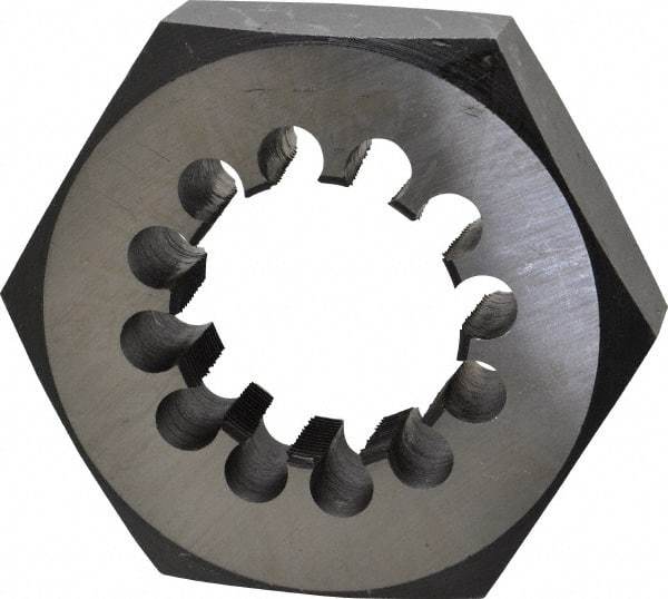 Interstate - 2 - 11-1/2 NPT Thread, Hex Pipe Die - Carbon Steel - Exact Tool & Supply