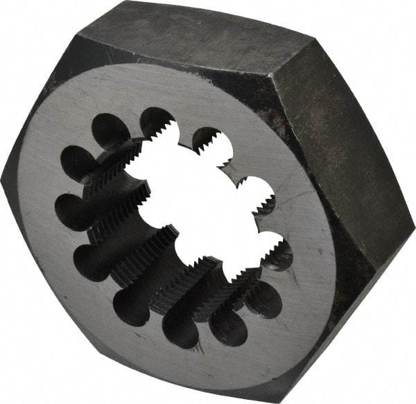 Interstate - 2-1/2 - 8 NPT Thread, Hex Pipe Die - Carbon Steel - Exact Tool & Supply