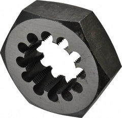 Interstate - 2-1/2 - 8 NPT Thread, Hex Pipe Die - Carbon Steel - Exact Tool & Supply