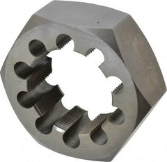 Interstate - 3-8 NPT Thread, Hex Pipe Die - Carbon Steel - Exact Tool & Supply