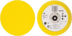 3M - 6" Diam Hook & Loop Disc Backing Pad - Medium Density, 12,000 RPM - Exact Tool & Supply