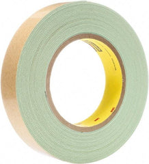 3M - 2" Wide x 10 Yd Long Green Rubber Masking Tape - Series 500 - Exact Tool & Supply