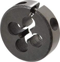 Interstate - #10-56 UNS Thread, 13/16" Outside Diam High Speed Steel Round Die - Right Hand Thread, Adjustable - Exact Tool & Supply