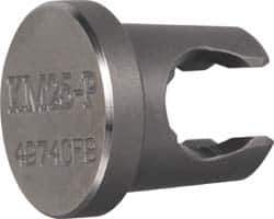 Kennametal - KM25 0.98 Inch Diameter Spindle Plug - 0.197 Inch Projection - Exact Tool & Supply