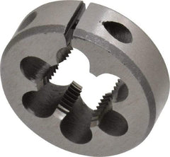 Interstate - 11/16-20 UNS Thread, 1-1/2" Outside Diam High Speed Steel Round Die - Right Hand Thread, Adjustable - Exact Tool & Supply