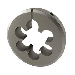 Interstate - 13/16-18 UNS Thread, 2" Outside Diam High Speed Steel Round Die - Right Hand Thread, Adjustable - Exact Tool & Supply