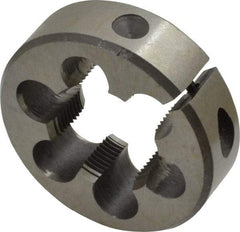 Interstate - 1-20 UNEF Thread, 2" Outside Diam High Speed Steel Round Die - Right Hand Thread, Adjustable - Exact Tool & Supply
