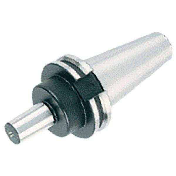 Iscar - CAT40 Outside Taper, JT3 Inside Taper, CAT to Jacobs Taper Adapter - 1-1/2" Projection, 1-3/4" Nose Diam - Exact Tool & Supply