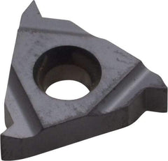 Kennametal - 16ER External Right Hand 48-16 Partial Profile 55° Laydown Threading Insert - Grade KC5025, TiAlN Coated Carbide, 9.53mm Inscribed Circle - Exact Tool & Supply