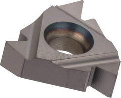 Kennametal - 16ER External Right Hand 8 NPT Laydown Threading Insert - Grade KC5025, TiAlN Coated Carbide, 9.53mm Inscribed Circle - Exact Tool & Supply