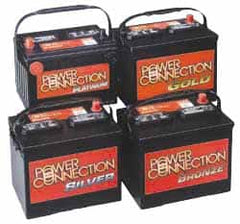 Value Collection - U1 BCI Group, 25 Min Reserve Cranking at 25 Amps, 12 Volt, Commercial Automotive Battery - Exact Tool & Supply