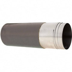 Made in USA - 2.50 m Long x 150 mm Wide x 0.1 mm Thick, Roll Shim Stock - Steel - Exact Tool & Supply