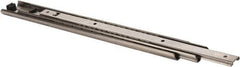Sugatsune - 17-11/16" Slide Length, 19-1/16" Travel Length, Stainless Steel Ball Bearing Slide - 215 Lb Capacity at Full Extension - Exact Tool & Supply