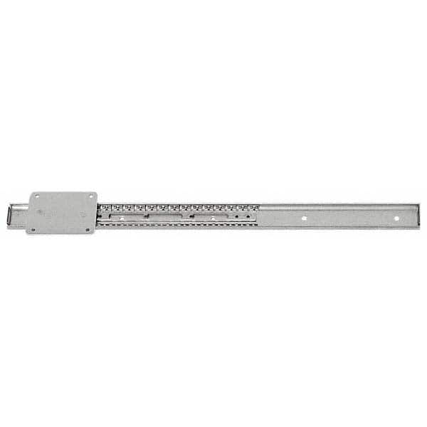 Sugatsune - Drawer Slides; Type: Linear Ball Slide ; Extension Style: Full ; Material: Stainless Steel ; Slide Length: 22 (Inch); Travel Length: 18-7/8 (Inch); Load Capacity (Lb.): 11.000 (Pounds) - Exact Tool & Supply