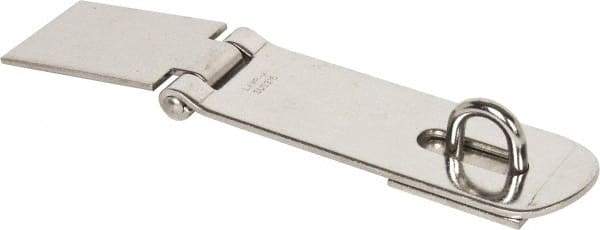 Sugatsune - 1-1/2" Wide, Weld-on Hasp - Stainless Steel - Exact Tool & Supply