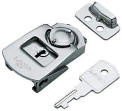 Sugatsune - 2 Inch Long x 1-3/16 Inch Wide x 9/16 Inch High, Draw Latch - Exact Tool & Supply