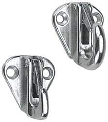 Sugatsune - 1-29/64 Inch Long x 1-11/32 Inch Wide x 63/64 Inch High, Snap-Lock Hook Latch - Exact Tool & Supply