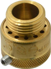 Watts - 125 Max psi, Brass, Hose Connection Vacuum Breaker - EPDM Seal, Stainless Steel Spring, FIP X Hose End Connections - Exact Tool & Supply