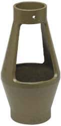Watts - 1/4 to 1/2" Fit, 2-3/8" Diam, Air Gap Drain - 3-1/8" High, Cast Iron - Exact Tool & Supply