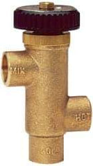 Watts - 3/4" Pipe Lead Free Brass Water Mixing Valve & Unit - FNPT x FNPT End Connections - Exact Tool & Supply