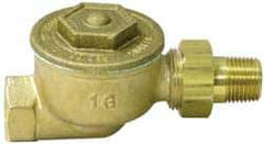 Watts - 2 Port, 1/2" Pipe, Cast Iron Thermostatic Steam Trap - 25 Max psi - Exact Tool & Supply