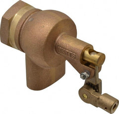 Watts - 1-1/2" Pipe, Bronze, Mechanical Float Valve - 165 psi, FPT x FPT End Connections - Exact Tool & Supply