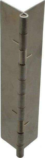 Value Collection - 5" Long x 2" Wide x 0.05" Thick, Spring Hinge - Stainless Steel - Exact Tool & Supply
