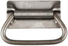 Value Collection - 3.38" Wide Plate x 1-3/4" High Plate, 3-1/2" Bail ID, Chest Handle - 4.13" Wide x 2-3/4" High, Plain - Exact Tool & Supply