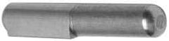 Value Collection - 5-29/32" Long x 0.787" Wide x 0.984" Thick, Weld On Hinge - Steel with Brass Pin - Exact Tool & Supply