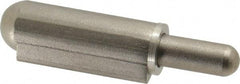 Value Collection - 3.15" Long x 0.512" Wide x 0.61" Thick, Weld On Hinge - Stainless Steel with Stainless Pin - Exact Tool & Supply
