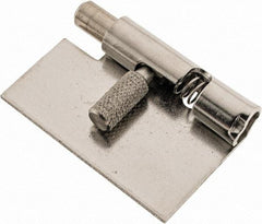 Made in USA - 1-3/4" Long x 1" Wide x 0.05" Thick, Un-Hinge - Stainless Steel - Exact Tool & Supply