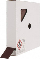 Tru-Maxx - 1-1/2" x 50 Yd 180 Grit Aluminum Oxide Cloth Roll - Very Fine Grade, J Weighted Backing - Exact Tool & Supply