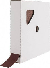 Tru-Maxx - 1-1/2" x 50 Yd 120 Grit Aluminum Oxide Cloth Roll - Fine Grade, J Weighted Backing - Exact Tool & Supply