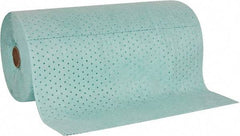 PRO-SAFE - 58 Gal Capacity per Package, Universal Roll - 150' Long x 30" Wide, Green, Polypropylene - Exact Tool & Supply