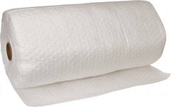 PRO-SAFE - 61 Gal Capacity per Package, Oil Only Roll - 150' Long x 30" Wide, White, Polypropylene - Exact Tool & Supply