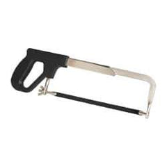 Blackhawk by Proto - 10, 12" Hacksaw Frame - 1" Throat Depth, Plastic Handle, Black Plastic Pistol Grip Handle - Exact Tool & Supply