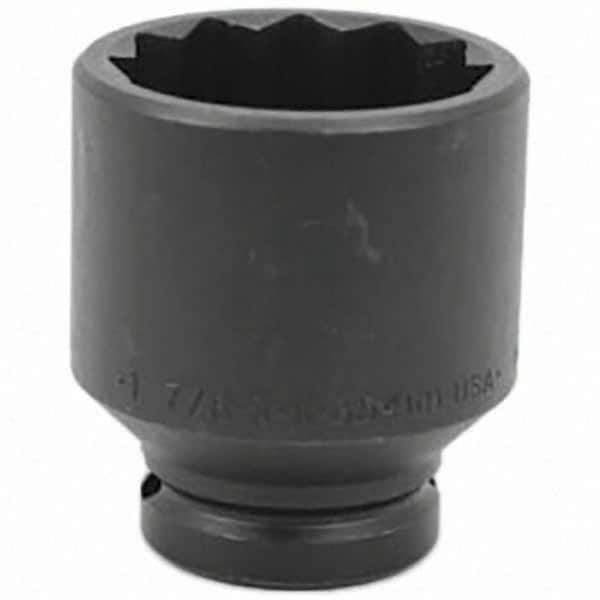 SK - Impact Socket - 3/4"DR 12PT 1-7/8" THIN WALL IMPACT SOCKET - Exact Tool & Supply