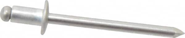 Marson - Button Head Aluminum Open End Blind Rivet - Exact Tool & Supply