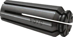 Centaur - 1/16 to 5/64 Inch Collet Capacity, Series 25 AF Collet - 0.44 Inch Overall Diameter, 1 Inch Overall Length - Exact Tool & Supply