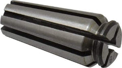 Centaur - 7/64 to 1/8 Inch Collet Capacity, Series 25 AF Collet - 0.44 Inch Overall Diameter, 1 Inch Overall Length - Exact Tool & Supply